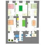아파트 Magnificent With Sauna And Billiards 프라하